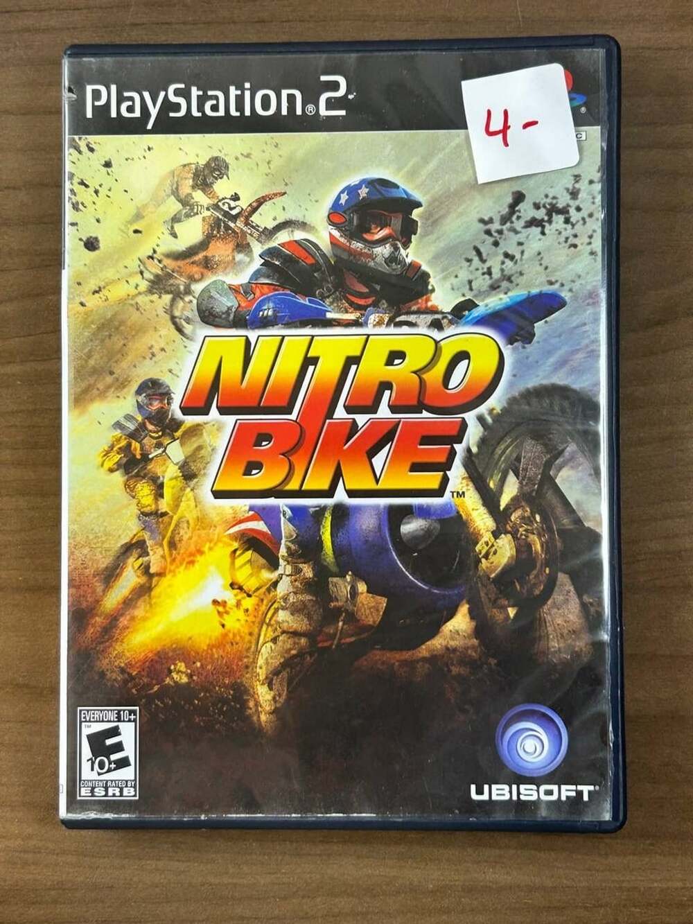 Nitro Bike PS2 PlayStation 2 2008 Ubisoft Disc Case Manual CIB
